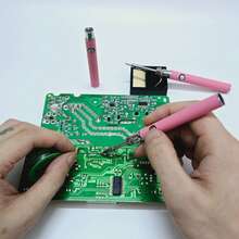 510 Thread Battery Powered Adjustable Voltage Smart Soldering Iron Pen, Compatible With Ink Cartridges, Portable Mini Soldering Iron Tool With 510 Thread USB Charger, Suitable For DIY Indoor/Outdoor Tool Gift, Product Does Not Include Soldering Tip - 510 Battery Pen - View 7