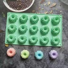 Silicone Spiral Mold: Convenient To Use, Can Be Used To Make Cute Spiral Snacks. Flexible Mold, Easy To Clean Mold For Baking Small Tools, Spiral Dessert Mold, Etc! Spiral Mold, Cute Snack Mold, Kitchen Utensils