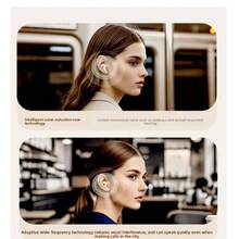 Lenovo EA230P True Wireless Bluetooth Earbuds, Bluetooth 5.4, Leather Design, Smart Call Noise Cancellation With Microphone, Long Battery Life, Suitable For Sports, Gaming And Office Use, In-Ear Headphones - one-size - View 8