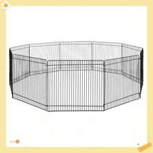 Small Animal Wire Fence, Black, 9 Inch - 1 - View 2