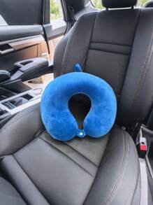 Cuscino da collo a forma di U in memory foam, caldo e confortevole, supporto per il collo, portatile per studenti, adulti, aereo, ufficio, auto