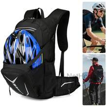 NetHong Outdoor Sport Cycling Rucksack Running Water Bag Storage Hydration Backpack UltraLight Hiking Bike Riding Pack Bladder Knapsack - Black - View 3