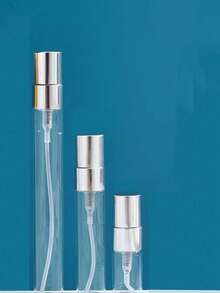 30毫升可再填充便携式卡片喷雾瓶，适用于香水、洗手液和化妆品 - 含保护壳