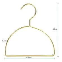 1件/2件/5件/10件北欧风格金色金属围巾/领带/披肩衣架 - 金色 - 查看 2
