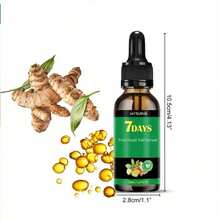 [Local Warehouse Delivery]7Days Nail Care Oil With Ginger, Nail Care Solution Hands & Feet - Moisturizing Dry, Weak & Brittle Nails - Daily Use To Strengthen & Hydrate Nails With Long-Lasting Shine, Gentle Formula Clean & Healthy Nails 1. 01oz Per Piece