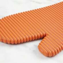 KitchenAid Ribbed Soft Silicone Oven Mitt 2-Pack Set, 7.5" X 13", Milkshake - Em yêu - Xem 4