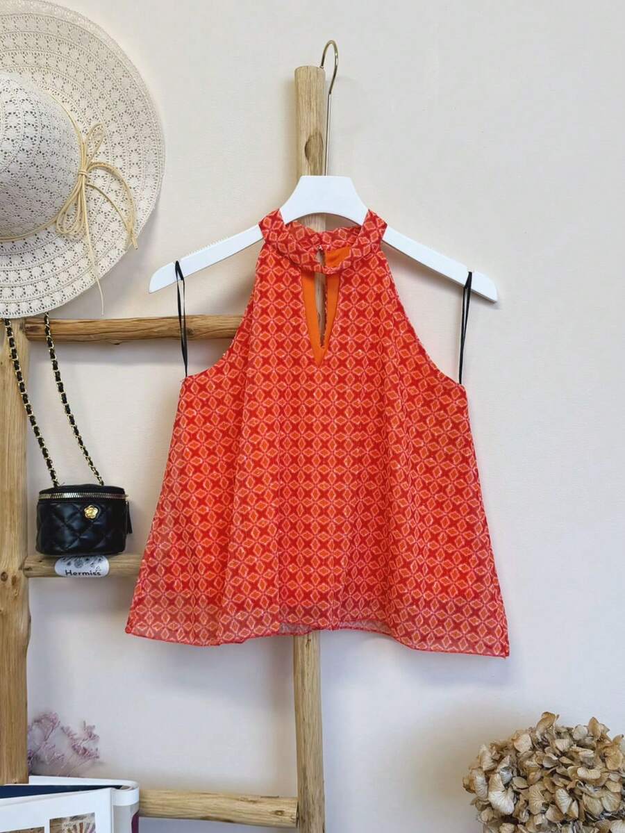Women T-Shirts - Burnt Orange - View 1