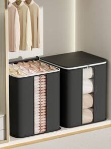 حقيبة تخزين ملونة داكنة قطعة واحدة، مقبض ، حقيبة التخزين المرئية المقاومة للماء، نمط سحاب، سعة كبيرة، كيس تخزين للسفر، شفاف قابل للرؤية، سحاب متين، محفظة قطن مبطنة، وحقيبة تخزين متحركة اليوم الوطني السعودي,اليوم الوطني,توزيعات اليوم الوطني السعودي شنطه,شنطه مدرسه,شنط مدرسيه للبنات منظمات,منظمات التسريحه,منظم اليوم الوطني السعودي,اليوم الوطني,هداياتخزين الملابس منظمي التخزين