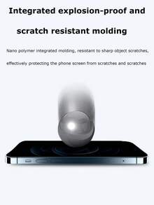 1 pieza Protector de pantalla de vidrio templado 9H, antiespía, antiestático, antirreflejo, sin burbujas, sensible al tacto, resistente a los arañazos y a las huellas dactilares, para iPhone 16/16 Pro/16 Promax/16 Plus/15 Pro/15 Pro Max/15 Plus/14 Pro/14 Pro Max/14 Plus/13 Mini/13 Pro/13 Max/12