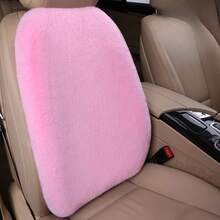 1pc Universal Car Seat Cushion, Plush Car Seat Pad, Comfortable Warm Backrest, Warm Car Seat Cover Pad, Suitable For All Seasons - Cushion - View 19