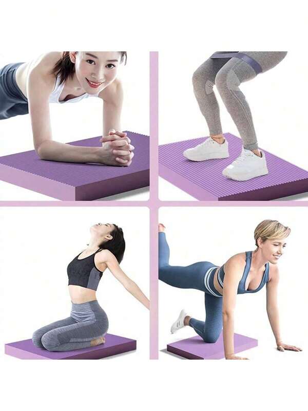 Duurzame elastische mat, extra dikke antislip balansmat, zeer elastische NBR-schuimmat voor stabiliteitstraining, yoga en pilates.