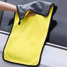 1/5pcs Soft And Quick Drying Car Cleaning Cloths, Strong Absorbent Cleaning Cloths, Reusable Cleaning Cloths, Window Mirror Cleaning Cloths, Car Wash Double Layer Cleaning Cloths, Household Cleaning Cloths, Pet Cleaning And Drying Cloths, Suitable For Car Cleaning, Kitchen Bathroom Bathroom, Office Conference Room Cleaning, Back-To-School Must-Have Cleaning Supplies