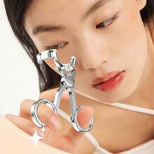 Herramientas de uso de lentes de contacto para mujeres, insertador y removedor de lentes de contacto, pinzas de punta suave de plástico, accesorios para lentes - Azul - Ver 3