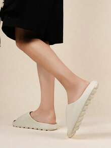 Eyriphy 男士时尚运动拖鞋，女士休闲透气沙滩凉鞋，厚底云朵拖鞋，柔软防滑家居拖鞋