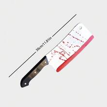1pc Realistic Plastic Knife, Halloween Decoration Toy, Prank Prop, Cosplay Accessory - 彩色 - 查看 12