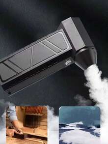 1 Set Of Violent Turbo Fan Mini Camping Outdoor Handheld Fan 130000 High-Speed Brushless Blower Dust Blower