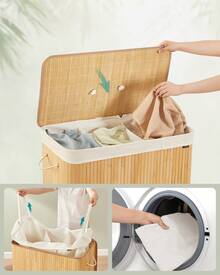 Laundry Baskets - Beige - View 5