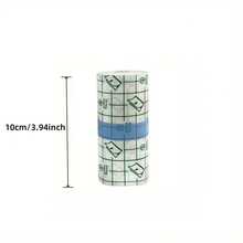 3 rollos de vendaje adhesivo transparente y elástico, vendaje impermeable, vendaje para tatuajes, película transparente redonda, vendajes adhesivos transparentes para ducharse y tatuajes - Blanco - Ver 13