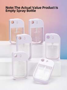 1PC/2PCS/3PCS/4PCS/6pcs 50ml Moisturizing Hand Sanitizer Spray Bottle, Spray Hand Sanitizer Bottle Travel Size, Moisturizing Hand Sanitizer Spray Bottle(Note:The Actual Value Product Is Empty Spray Bottle)