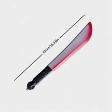 1pc Realistic Plastic Knife, Halloween Decoration Toy, Prank Prop, Cosplay Accessory - 彩色 - 查看 15
