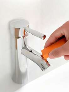 1 件除垢橡皮擦，浴室玻璃除锈橡皮擦，家用厨房清洁工具，用于去除锅渍锈迹 - 彩色 - 查看 4