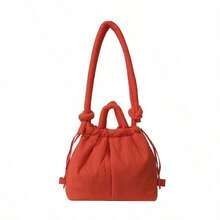 New Korean Fashion Fabric Shoulder Bag Soft Crossbody Bag Mini Tote Purses For Women Underarm Bags Handbags And Purses - Multicolor - View 11