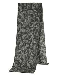 1 Peça Lenço Elegante de Poliéster com Estampa Floral, Outono/Inverno
