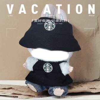 1 pieza Nueva Caja Ciega de Uniforme de Trabajo de Estrella, Ropa de Tela, Delantal, Sombrero de Cubo de 15-17CM