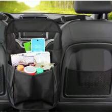 Bolsa de almacenamiento multifuncional de tela Oxford para el asiento del coche, para almacenamiento de mujeres, artículos esenciales de viaje, almacenamiento en el dormitorio de vuelta a la escuela