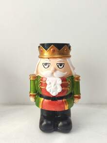 Santa Claus Candle Holder Resin Decor, Holiday Gift, Desktop Ornament Home Decor Christmas Decorations Room Decor Christmas, Christmas Gifts