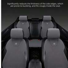 Luxury Suede Leather For Lexus IS250 GS300 RC350 Car Seat Cover Ultra-Thin And Breathable, Car Interior With Suede Leather Non-Slip Chshion Full Set Front Rear Seat Covers /Red - 2 Front Seats Only - Red - 2 Front Seats Only - 查看 4