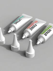 BLACKWINGS 3pcs Set: 6g Eyelash Perming Solution, Silicone Eyelash Curler, Eyelash Lift Rod, Makeup Beauty Tools, Reusable Eyelash Lift Pads - White - View 7