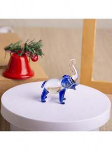 One Handmade Crystal Elephant, An Elegant Holiday Gift. Suitable For Family, Friends, Lovers, Girlfriends And Household Members, The Crystal Material Adds A Luxurious Feel. Can Be Used As Room Decoration, Office Desk Ornament, Home Decor, Holiday Gift, Birthday Gift, Scene Decor And Holiday Accessories Gifts Graduation