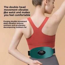 Abdominal Massager And Vibration Slimming Machine, 5 Intensity Levels And Modes, Slouchy Fitness Equipment For Exercising Abdomen And Legs - Full Body Portable Massage Device, With USB Charging, Relieves Fatigue On Back/Arms/Legs, Essential For Sports And Fitness, Suitable For Home And Gym Use, Ideal Holiday Gift - Multicolor - View 6