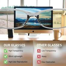 IOYGLASSES Office-Siren Blue Light Glasses For Women, Rectangle Frame, Y2K Small Eyewear, Anti Eyestrain Computer Glasses