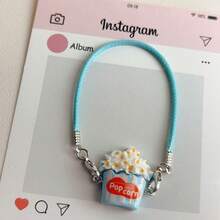 1pc (Excluding Dolls): New Dollhouse Mini Model Popcorn Tree Accessory Bag Doll Pendant Canvas Popcorn Pendant Halloween Gift Christmas Gift