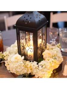 25pcs Artificial Hydrangea Flower Heads, White Daffodil, With Stem Artificial Hydrangea, Bohemian Style Home Decor, Spring Decoration. Suitable For Spring Home Decor, Wedding Decor, Party Decor, Bridal Bouquet Decor. - White - View 9