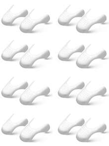 Crease Protectors Suitable For Most Sneakers, Crease Protectors, Men's 7.5-12/ Women's 5-8.5 (Black+White, Men's US Size 7.5-12), Shoe, Spring Summer Picks, Brides Maid Gifts, Room, Bedroom Decor, Bedroom Decor, Beach, Travel, For Men, For Women, Vacation,Cute Stuff - Multicolor - View 19