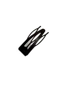 10PCS Black Metal Bb Clip Hairpin Hair Accessories Hair Tools Broken Hair Bangs Girl Bangs Comb Cute Hair Comb Metal Snap Hairpin Hairpin Small Clip Net Celebrity Bb Clip (There Are Slight Scratches On The Painted Products. Color Difference Is Normal.) Hair Clips Claw Clips Hair Barrettes - Black - View 16