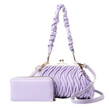 Women Shoulder Bags - 藍色 - 查看 3