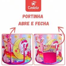 Barraca Castelo Infantil Unicórnio Tenda Crianças - Castela - Pink - Visão 2