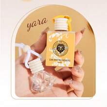 1 Pc 8ml Car Aroma Pendant, Lovely Car Air Freshener, Deodorant, Fresh Air, Women's Car Pendant Decoration, Suitable For Everyday Appearance, Travel, Suitable, Bathroom, Wardrobe, Bedroom, Living Room, Valentine's Day Gift, Four Flavors To Choose From