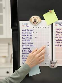 Custom Pet Fridge Magnet - Personalized Dog Or Cat Face Refrigerator Magnet, Kitchen Decor, Pet Lover Gift, Unique Home Decoration, Best Gift For Kids