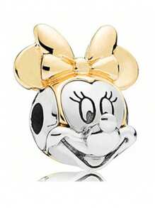 Disney 1 pieza de colgante de cuenta de plata de ley 925, adecuado para pulsera DIY original, regalo de joyería de moda para el cumpleaños o compromiso de la mujer, modelo de alta