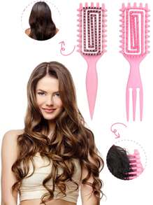 Pelo per definire i ricci per capelli ondulati e riccioli Pettine leggero per modellare e staccare, anti-crespo, ideale per peli bagnati ed asciutti