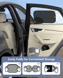 Nuova rete parasole anti-calore per finestrini auto con motivo a leone della foresta dei cartoni animati | Isolamento termico e riduzione della temperatura | Rete parasole con tasso di blocco UV del 99% | Dimensioni L 59*48 cm (forma naturale) | Set da 2 pezzi | Tessuto Oxford ad alta densità | Resistente al sole e durevole | Design a rete ventilata (nessuna perdita di vista)