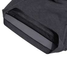 Under Armour Meridian CW Crew Sweatshirt/Pullover, Loose Fit Warm Men's Sportswear Fitness 1379667-001 - Black - View 5