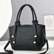 Women Shoulder Bags - 灰色 - 查看 3