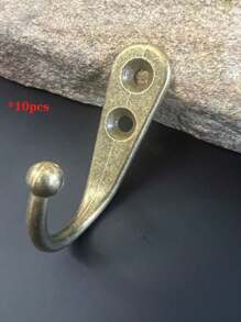 5 piezas Ganchos de estilo vintage montados en la pared con tornillos, para almacenar artículos en puertas, baños y cocinas, dormitorio, almacenamiento de baño, colgador de puerta, toallas de cocina, gancho de pared, colgar en la pared, soporte de llaves montado en la pared, soporte de llaves para la pared, ganchos para abrigos