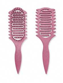 全新升级卷发定型刷，带有刷毛和特殊设计的卷发刷，特别适合卷发的卷发定型刷，为女性和男性塑造和定型卷发，以减少拉扯和卷发分离。
